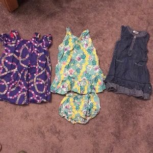 Lot 2 summer dresses: DKNY, Genuine Kids